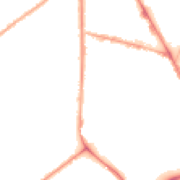 Night-time road noise heatmap for M7 1RY