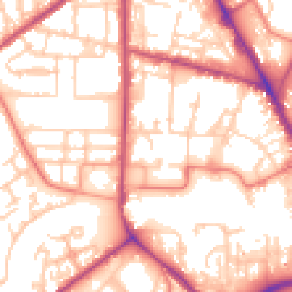 Daytime road noise heatmap for M7 1TB