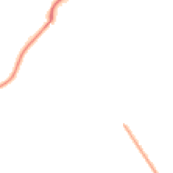 Night-time road noise heatmap for M7 3RL