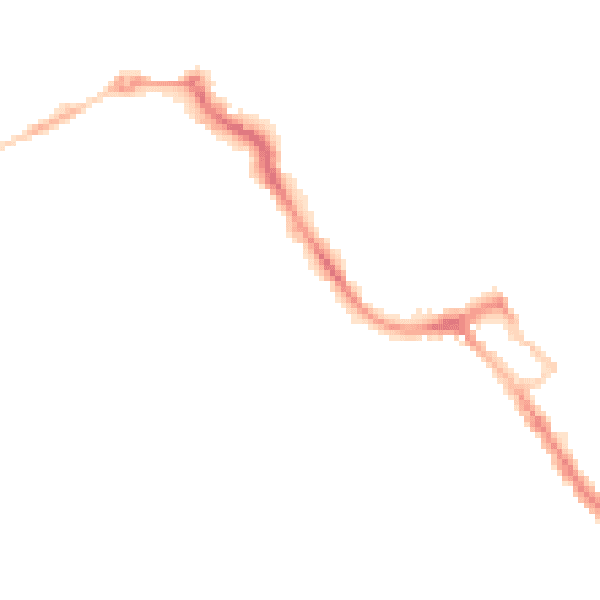 Night-time road noise heatmap for ME12 1AW