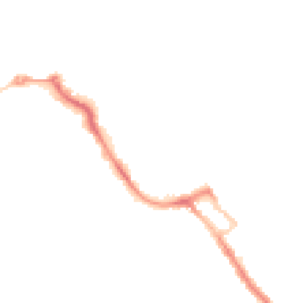 Night-time road noise heatmap for ME12 1BF
