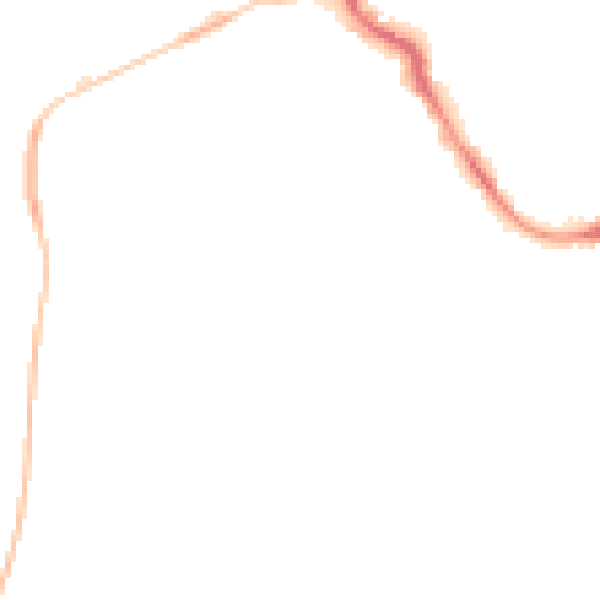 Night-time road noise heatmap for ME12 1BW