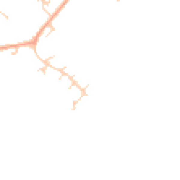 Daytime road noise heatmap for ME12 1JF