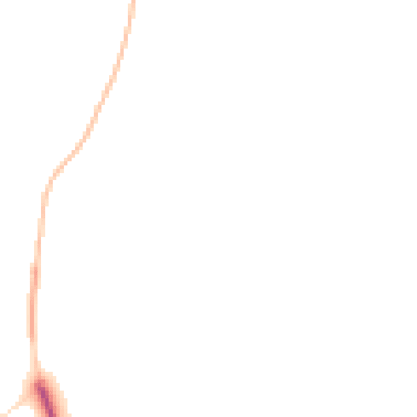 Night-time road noise heatmap for ME12 1LA