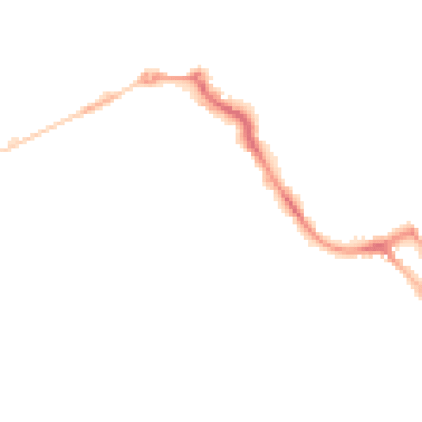 Night-time road noise heatmap for ME12 1PY