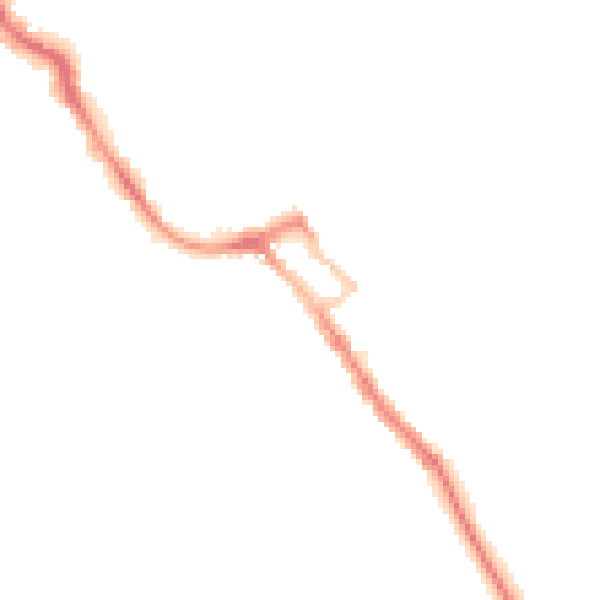 Night-time road noise heatmap for ME12 1UJ