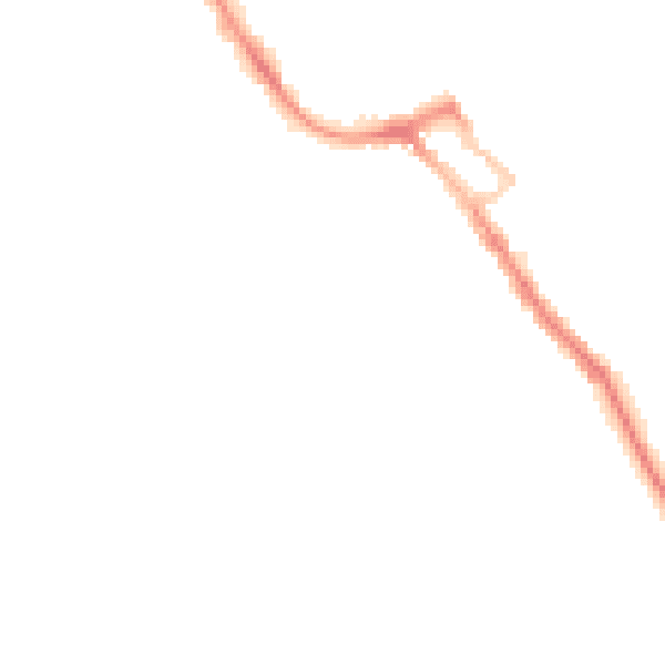 Night-time road noise heatmap for ME12 1YE