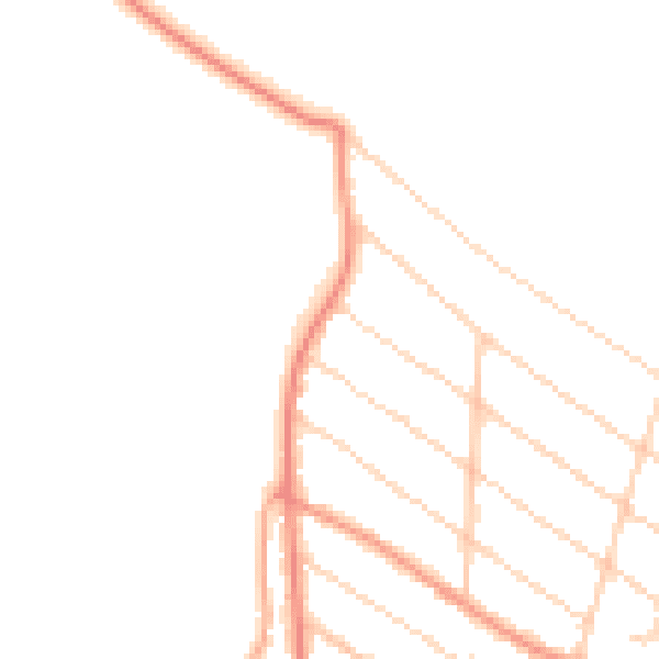 Daytime road noise heatmap for ME12 2DE