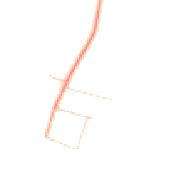 Daytime road noise heatmap for ME12 4DP