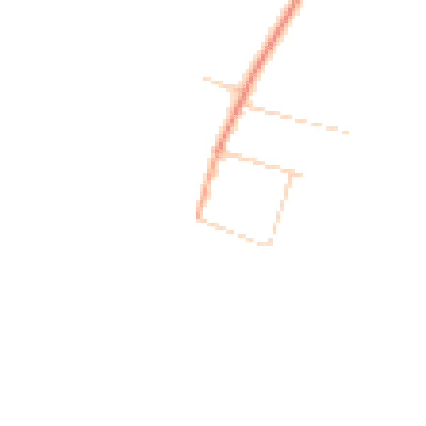 Daytime road noise heatmap for ME12 4DX