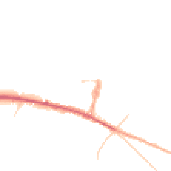 Daytime road noise heatmap for ME12 4EA