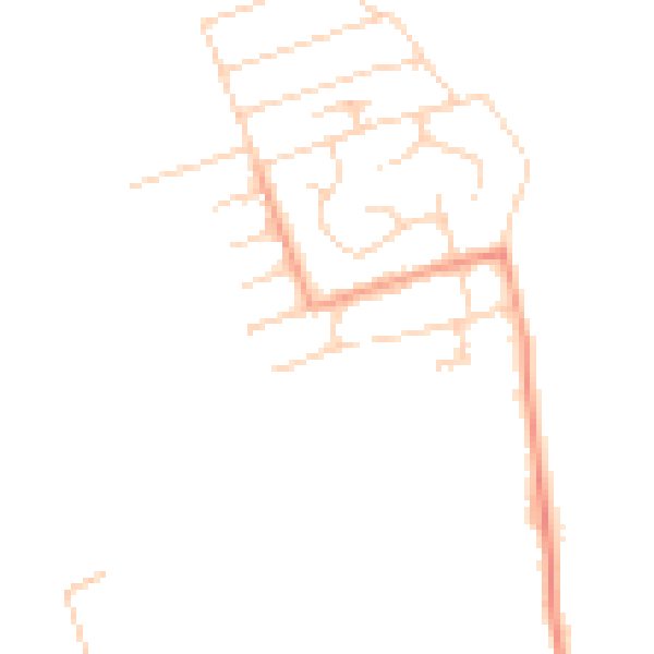 Daytime road noise heatmap for ME12 4NE
