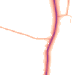 Daytime road noise heatmap for ME13 0DP