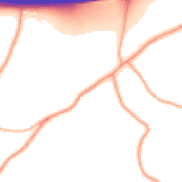 Daytime road noise heatmap for ME13 0DW