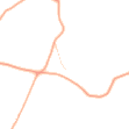 Daytime road noise heatmap for ME13 0JL