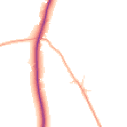 Daytime road noise heatmap for ME13 0LX
