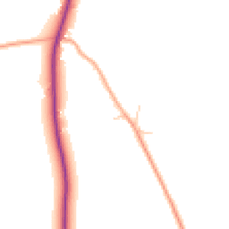 Daytime road noise heatmap for ME13 0NA