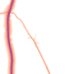 Daytime road noise heatmap for ME13 0NB
