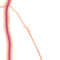 Daytime road noise heatmap for ME13 0NF