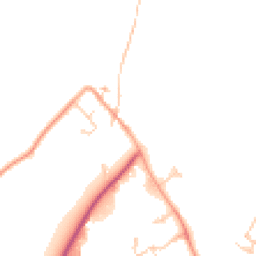 Daytime road noise heatmap for ME13 0PY