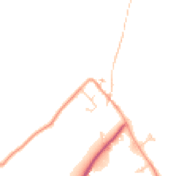 Daytime road noise heatmap for ME13 0QL