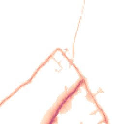 Daytime road noise heatmap for ME13 0QN