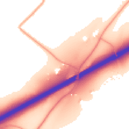 Daytime road noise heatmap for ME13 0SH