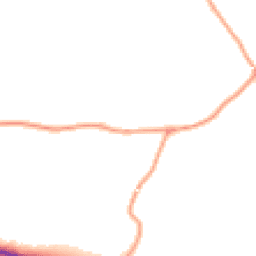 Daytime road noise heatmap for ME13 0TR