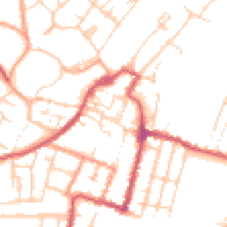Daytime road noise heatmap for ME13 7AG