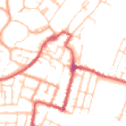Daytime road noise heatmap for ME13 7AH