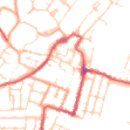 Daytime road noise heatmap for ME13 7BA