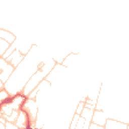 Daytime road noise heatmap for ME13 7BL