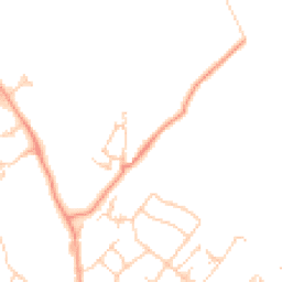 Daytime road noise heatmap for ME13 7FJ