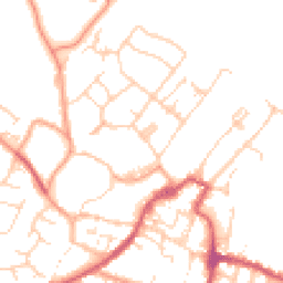 Daytime road noise heatmap for ME13 7HU