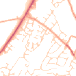 Daytime road noise heatmap for ME13 7RR