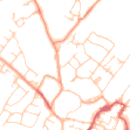 Daytime road noise heatmap for ME13 7UJ