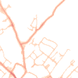 Daytime road noise heatmap for ME13 7UW