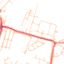 Daytime road noise heatmap for ME13 8DP
