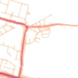 Daytime road noise heatmap for ME13 8GP