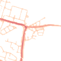 Daytime road noise heatmap for ME13 8GQ