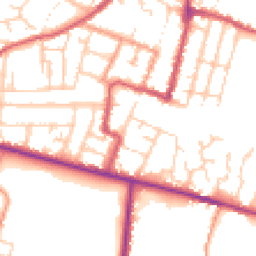 Daytime road noise heatmap for ME13 8JL