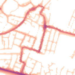 Daytime road noise heatmap for ME13 8NZ