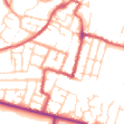 Daytime road noise heatmap for ME13 8PQ