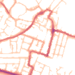 Daytime road noise heatmap for ME13 8PR