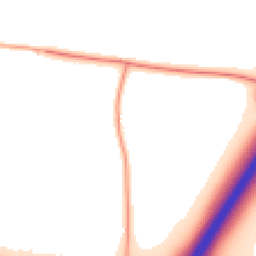 Daytime road noise heatmap for ME13 8UT