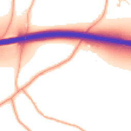 Daytime road noise heatmap for ME13 8XU