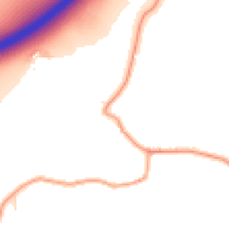 Daytime road noise heatmap for ME13 9EX