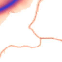 Daytime road noise heatmap for ME13 9EY