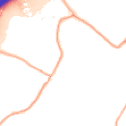 Daytime road noise heatmap for ME13 9JS
