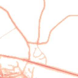 Daytime road noise heatmap for ME13 9LD